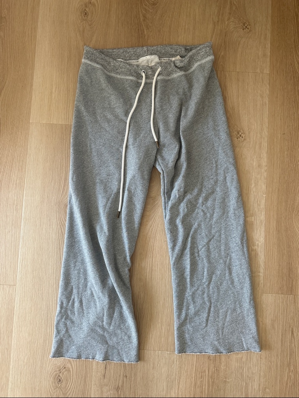 THE GREAT. Soft Light Grey sweatpants